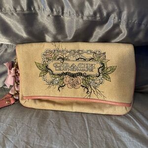 Coach clutch bag